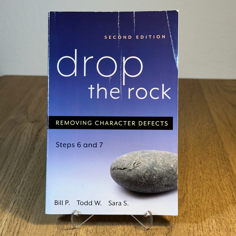 Hazelden Drop the Rock 2nd Ed Good Adult OS Purple Removing Character Defects